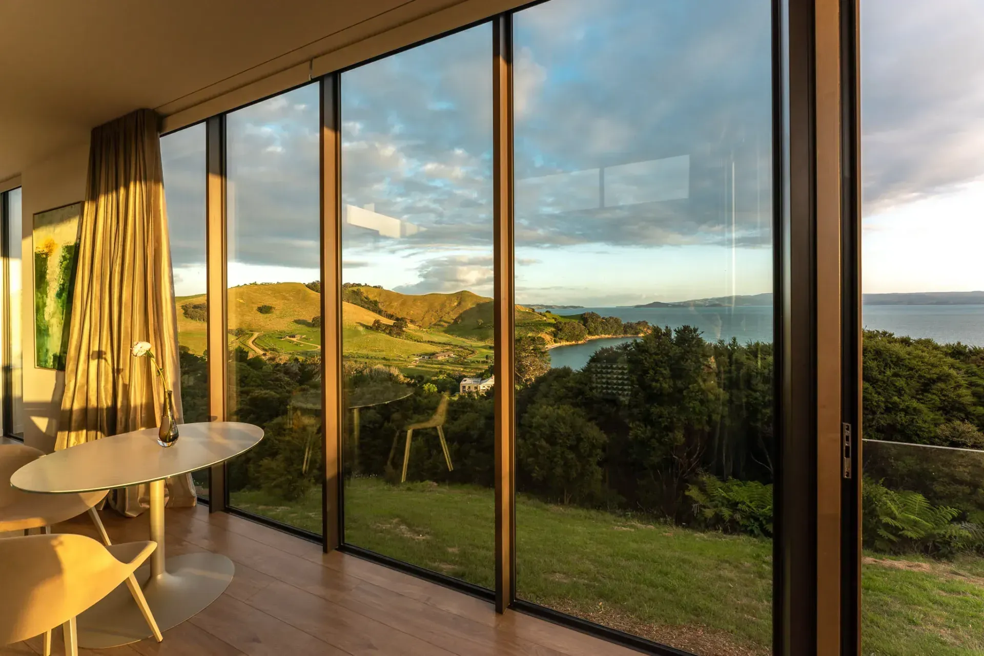View over the Hauraki Gulf from Waiheke Island