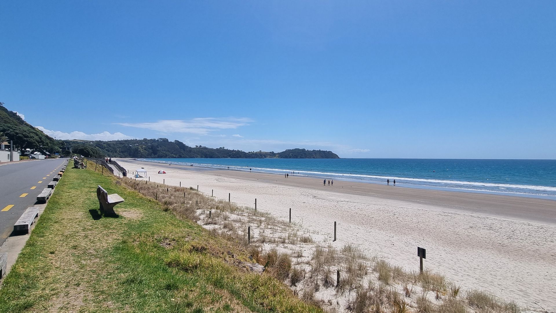 Onetangi Beach on Waiheke Island