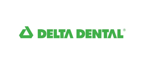Delta Dental green logo on a white background
