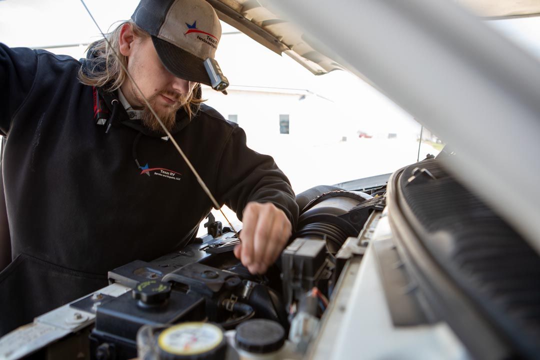 Oil Changes at Texas RV Service and Repair LLC in Georgetown, TX 