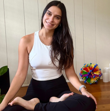 Aline, kids yoga teacher at Yoga@Play