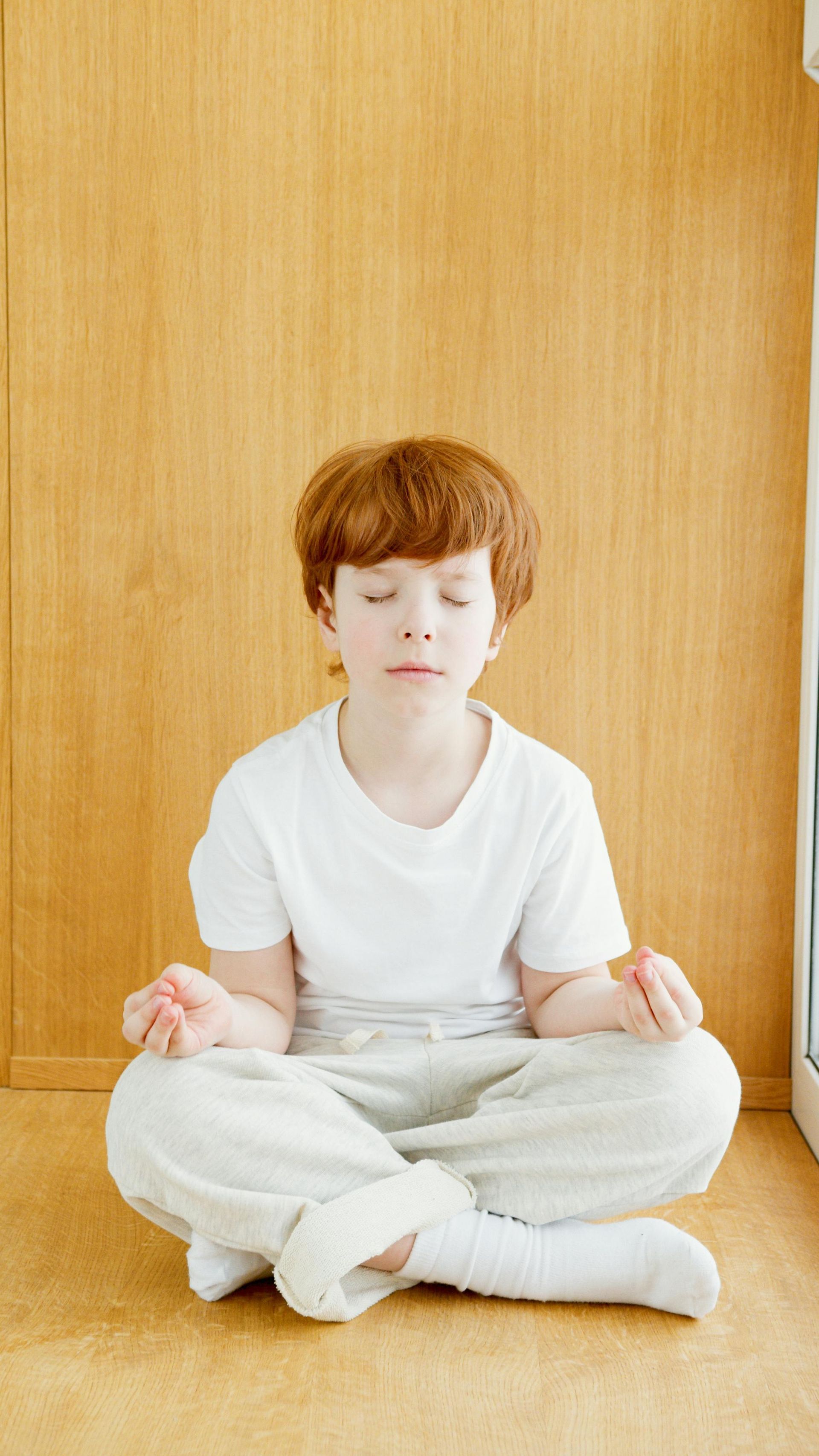 Boys yoga class at the Penn Valley studio