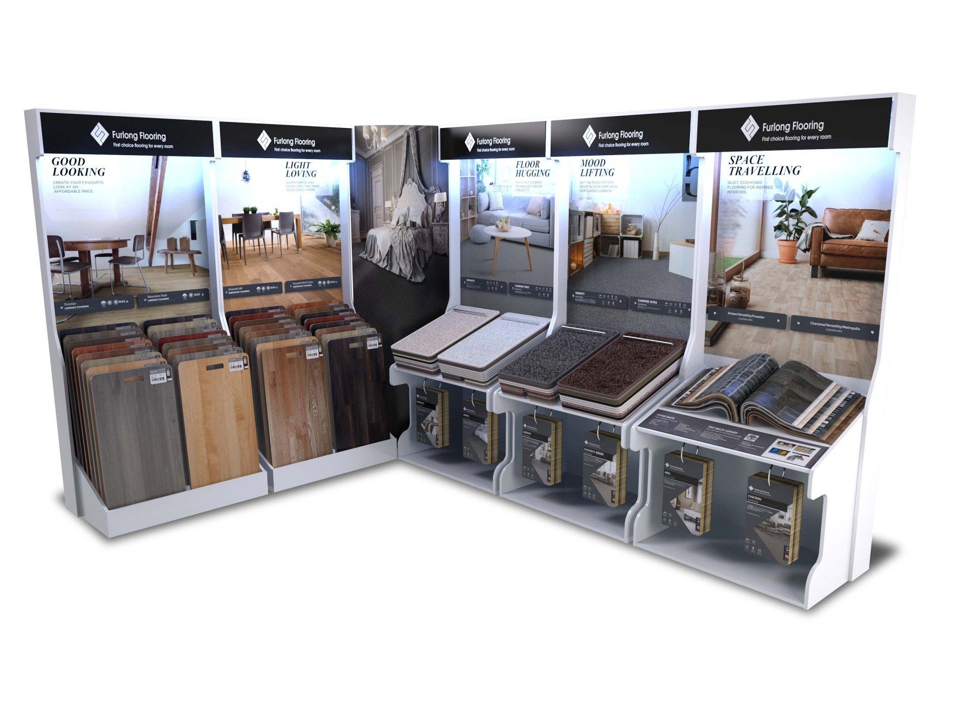 Modular POS Displays from Furlong Flooring