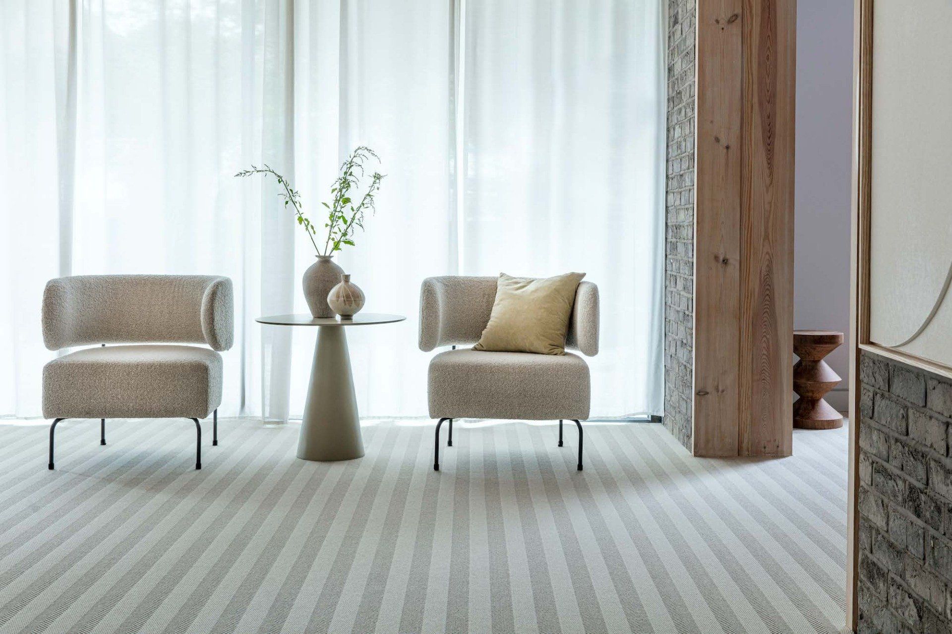 Wool Iconic Herringstripe by Alternative 