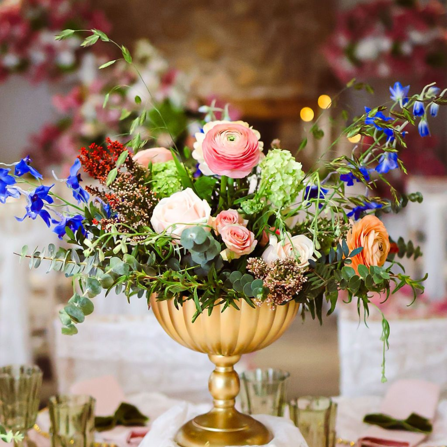 Wedding Floristry The Locks Venue at Pyes Mill Hotel Lancaster