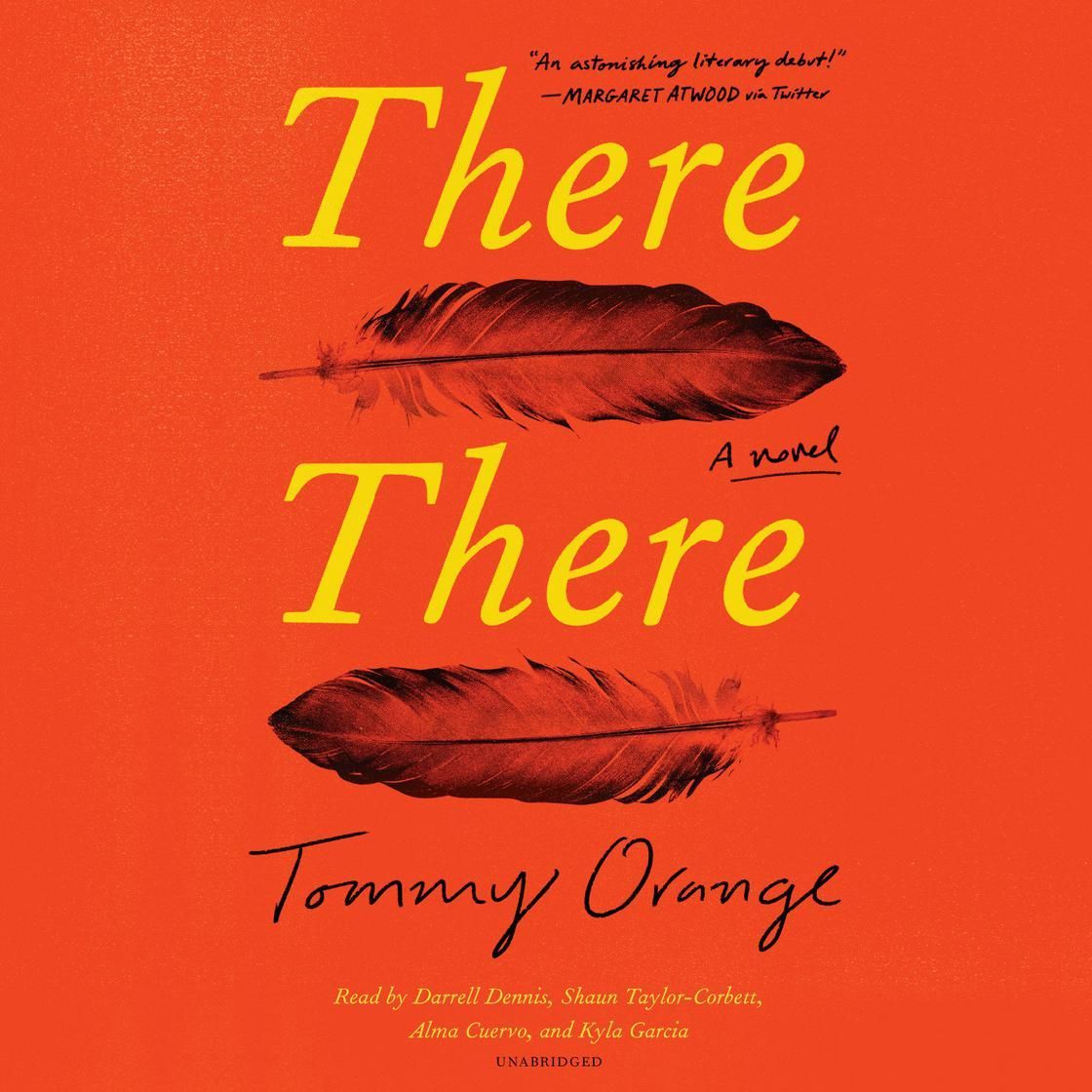Orange book cover with title