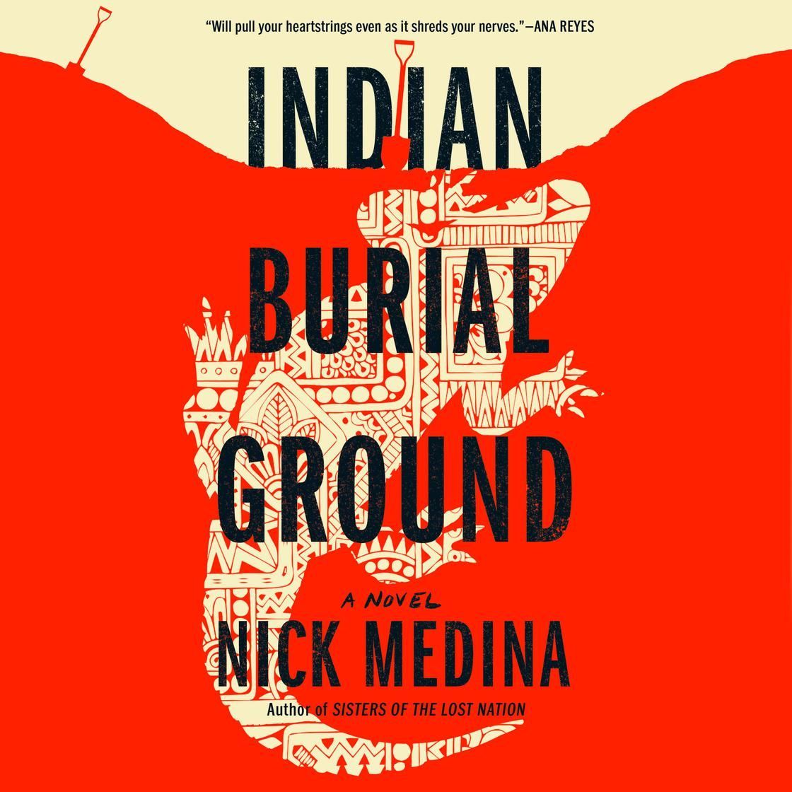 Book cover: Red, with text