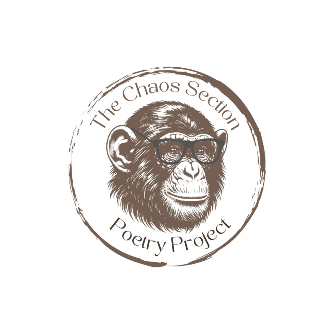 Logo: Brown monkey in glasses within a circle; reads