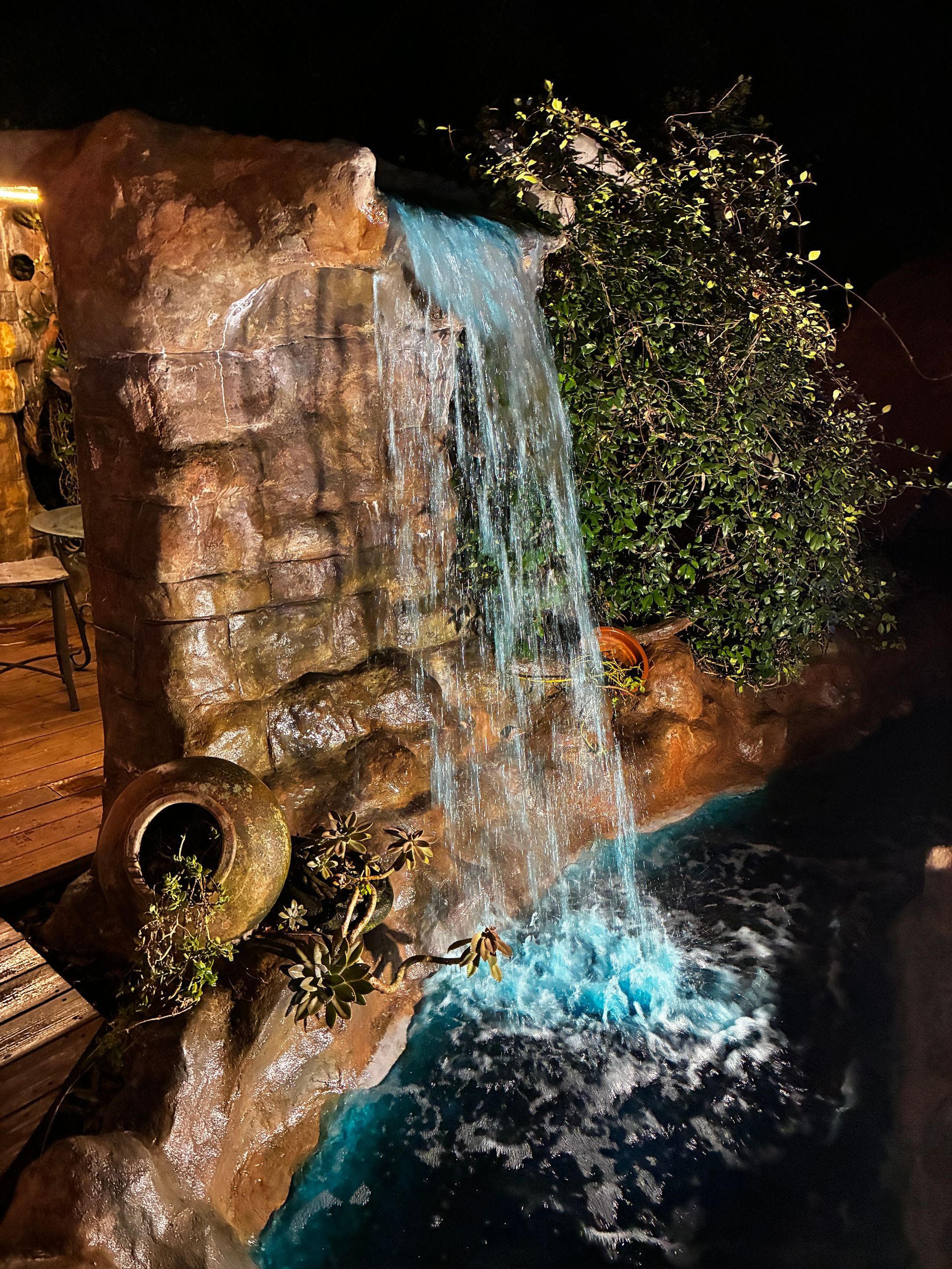 Wedding waterfall palm coast