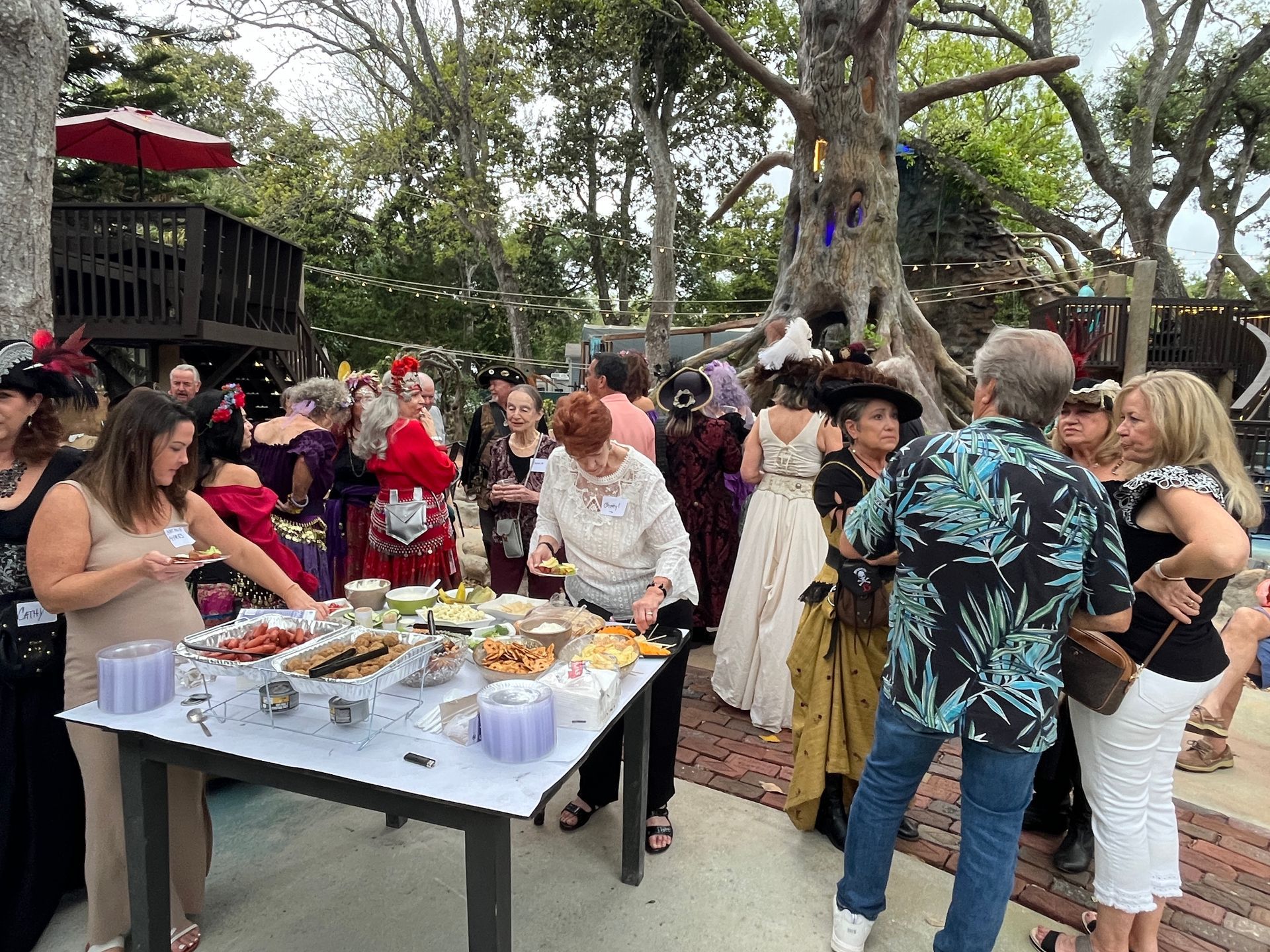 pirates & mermaids party at the shape of water 