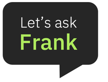 Black speech bubble with
