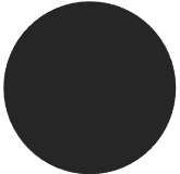 Black circle.