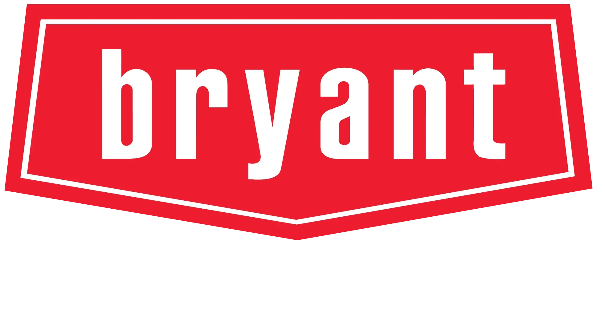 Bryant logo: white text