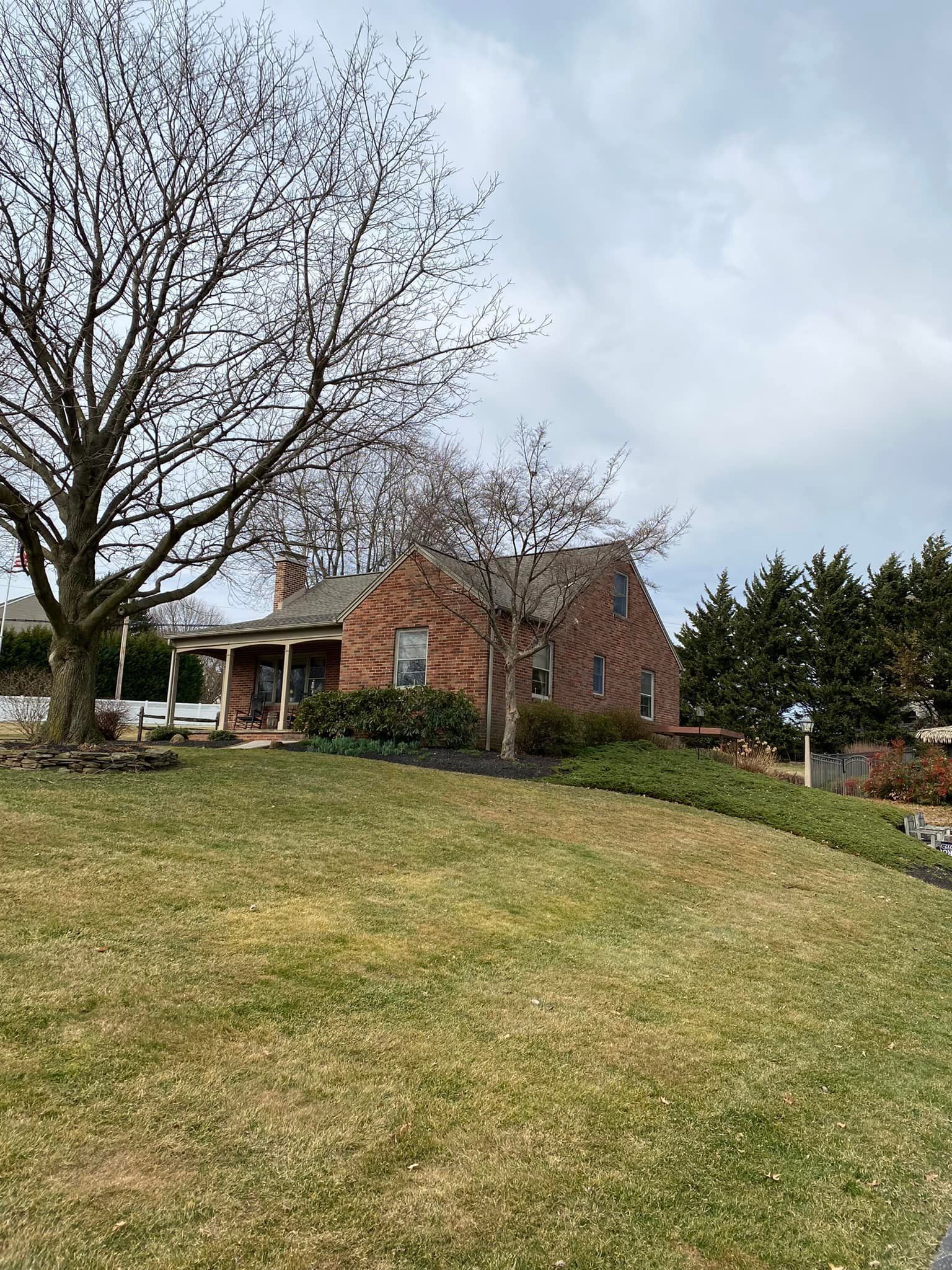 Brown Brick Wall House — York, PA — Shiloh Roofing