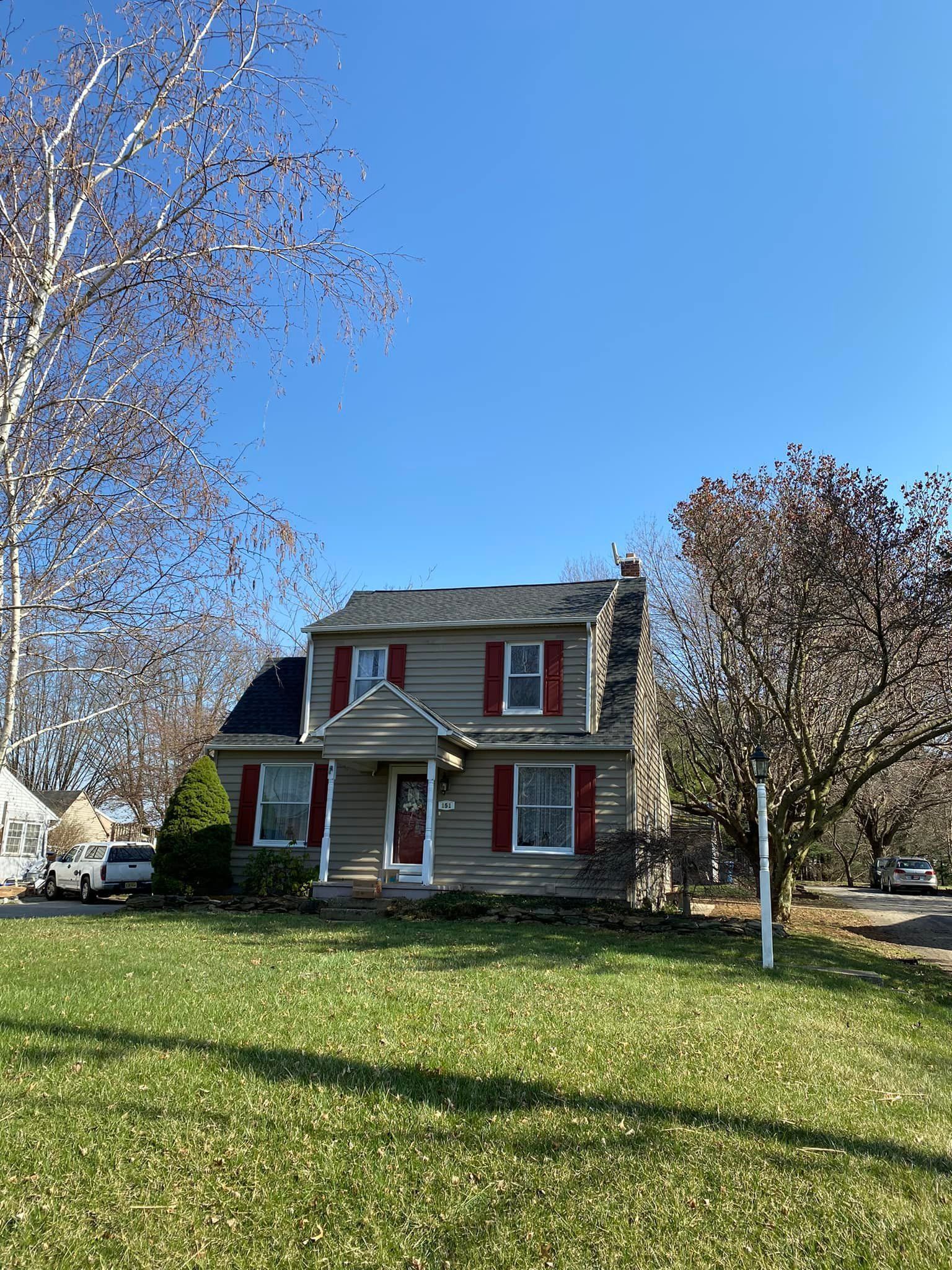Cream House Siding Replacement — York, PA — Shiloh Roofing