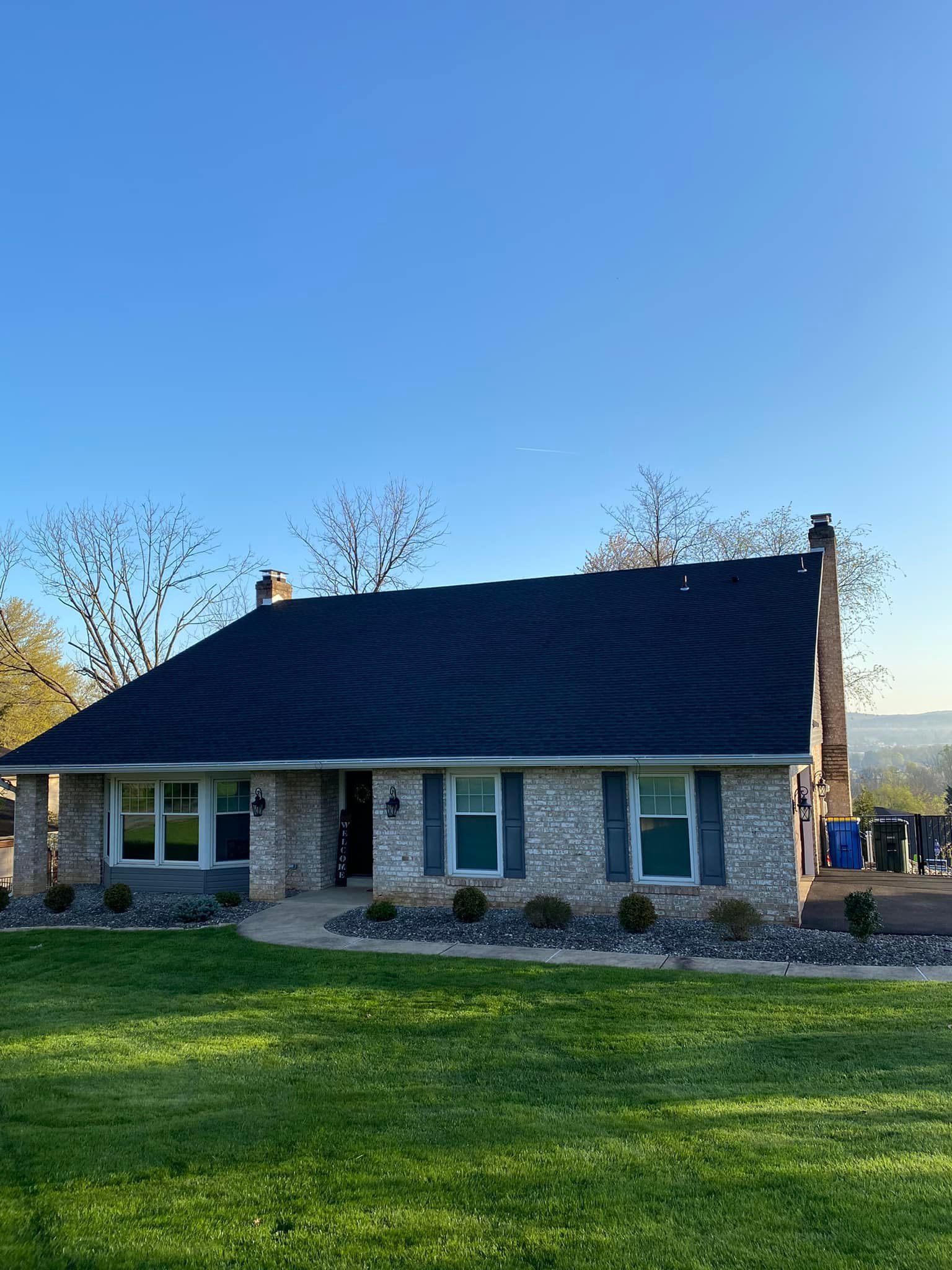 White Brick Wall House For Replacement — York, PA — Shiloh Roofing