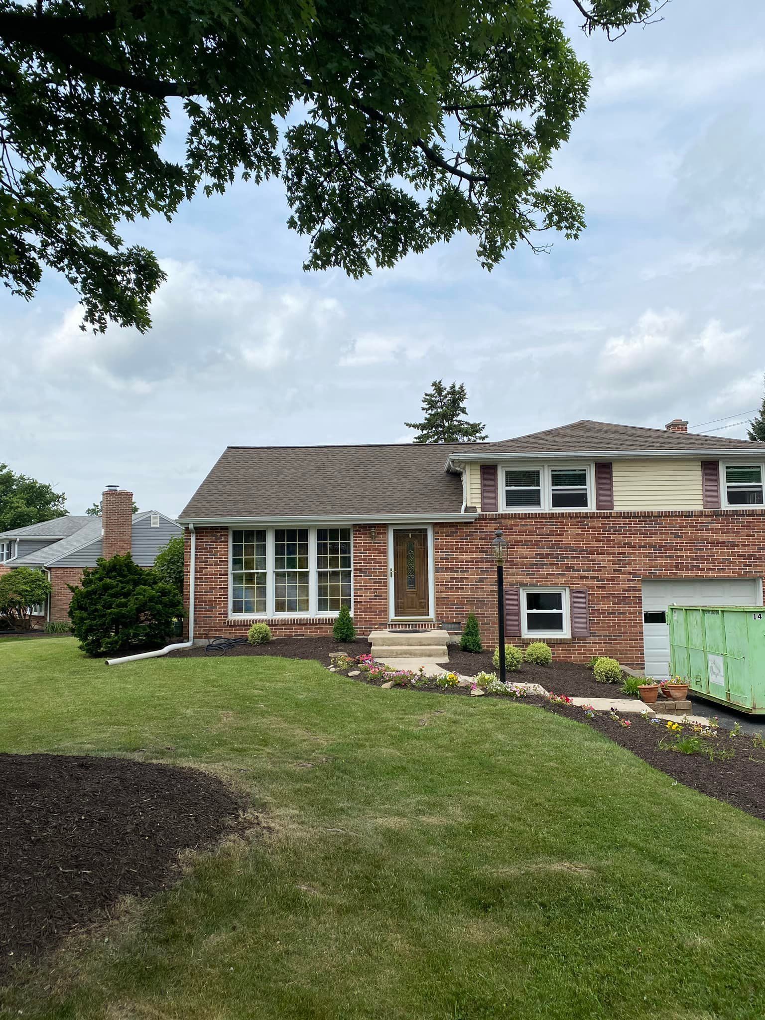 Brick Wall Themed House — York, PA — Shiloh Roofing