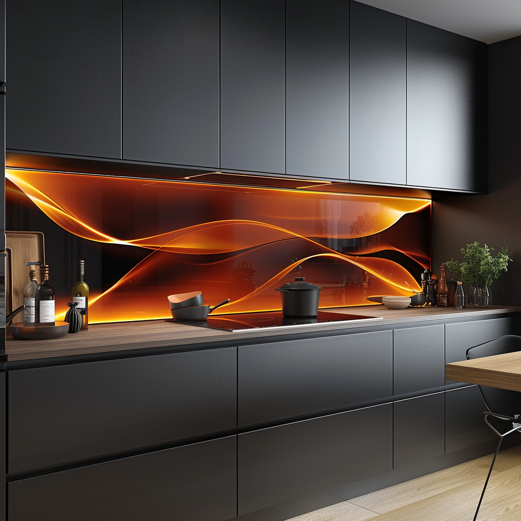 Digital Print Glass Splashbacks