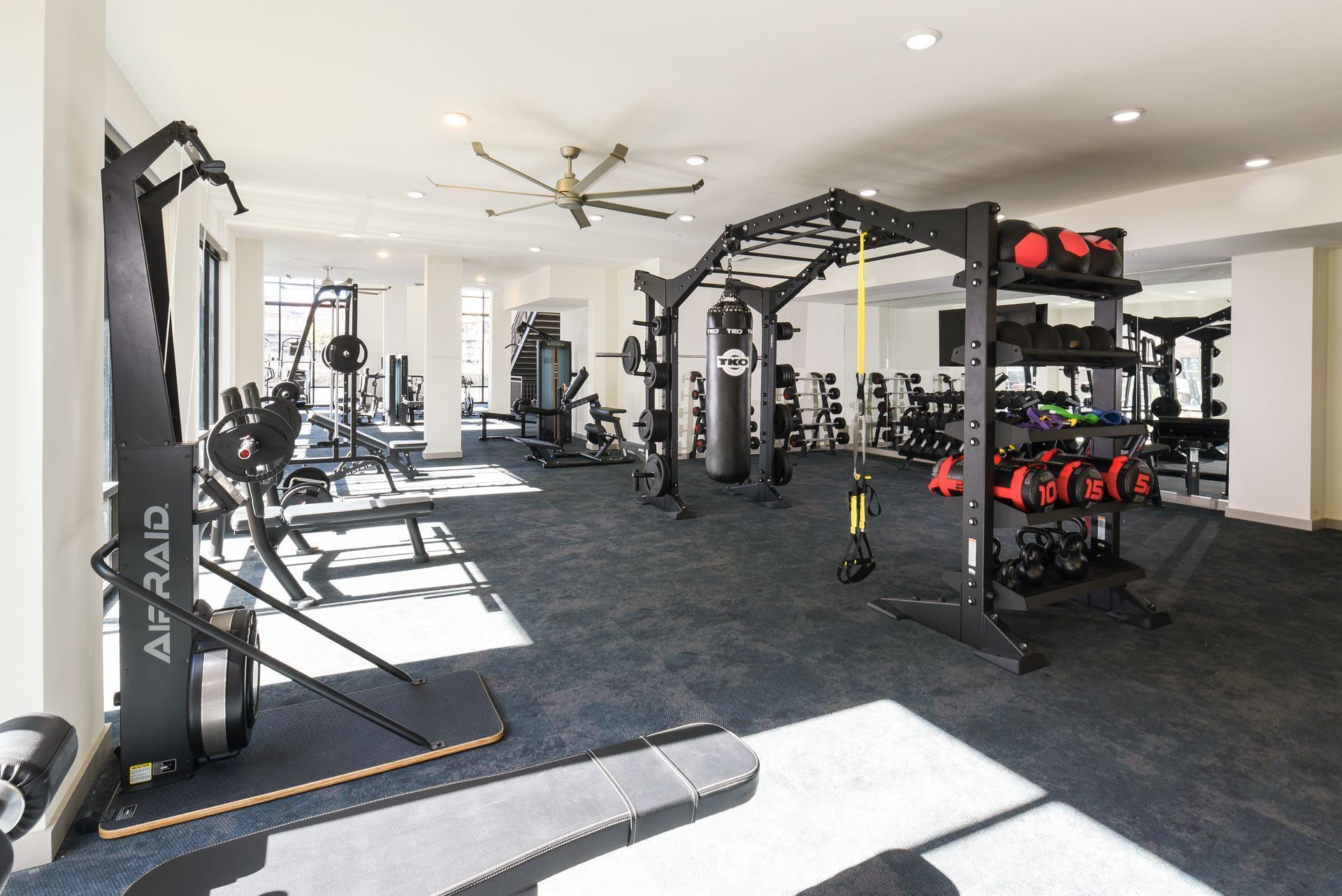 Fitness Center at Livano Knoxville.