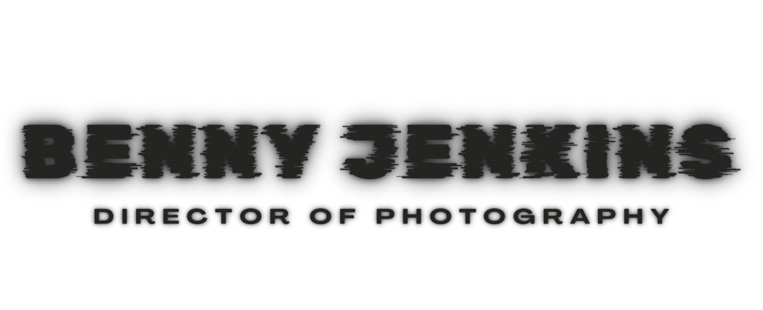A logo for benny jenkins director of photography