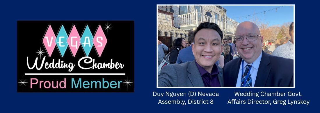 Our Vegas Wedding Chamber First Member in the Legislature