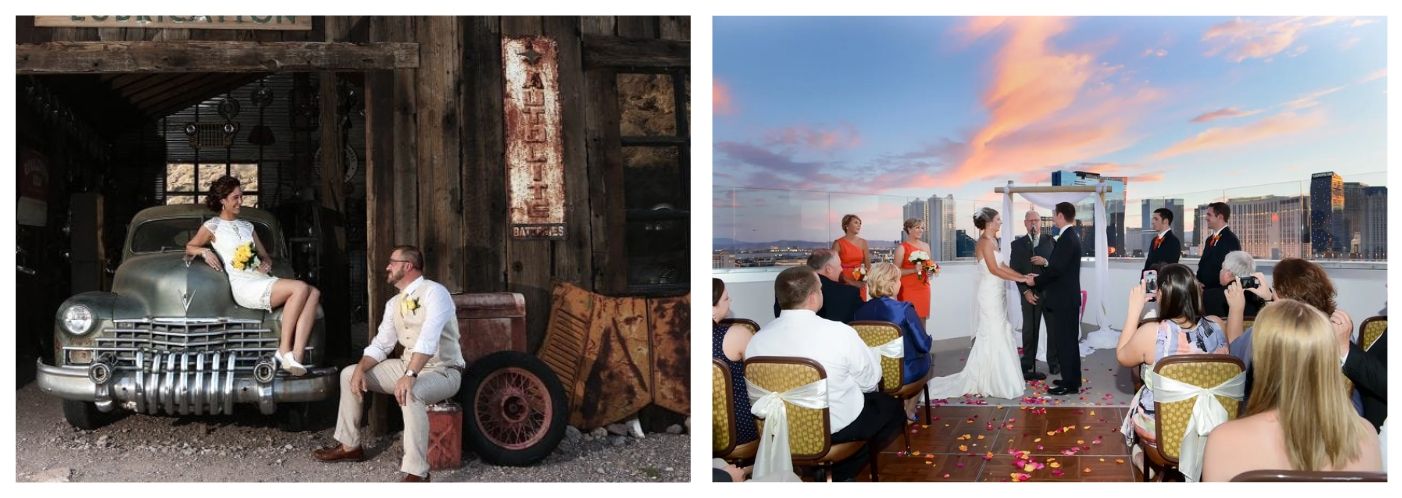 14 Reasons to Get Married in Las Vegas 2025 -a rooftop wedding