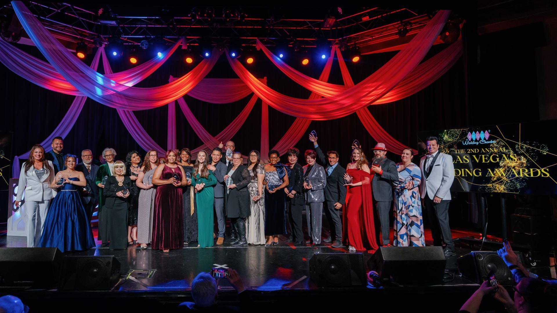 All the winners at the 2024 Las Vegas Wedding Awards