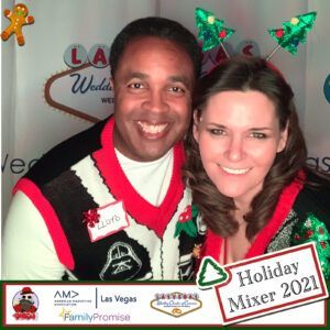 Vegas Wedding Chamber AMA Holiday Mixer 2021 10