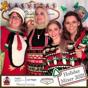 Vegas Wedding Chamber AMA Holiday Mixer 2021 5