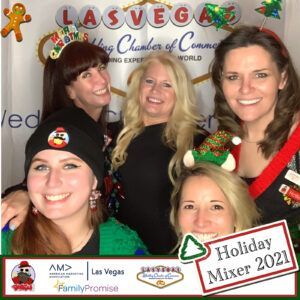 Vegas Wedding Chamber AMA Holiday Mixer 2021 8