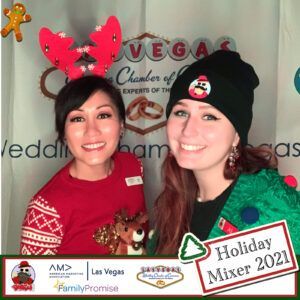 Vegas Wedding Chamber AMA Holiday Mixer 2021 9