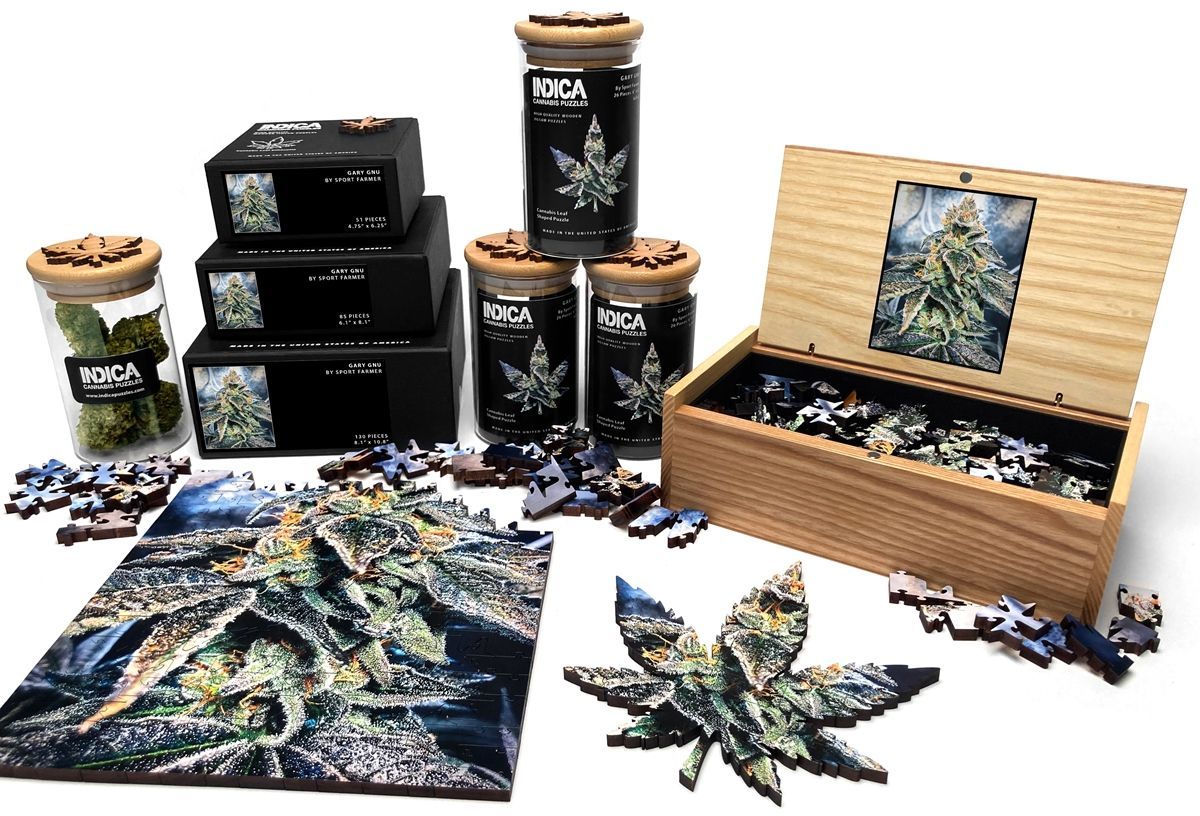 Indica Puzzles packaging options