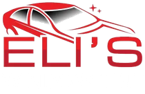 Red car silhouette above the text 