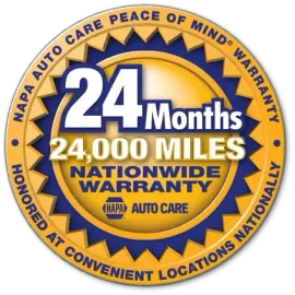 NAPA Warranty Logo | Summit View Service Center