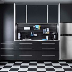 Basalt finish Garage cabinets