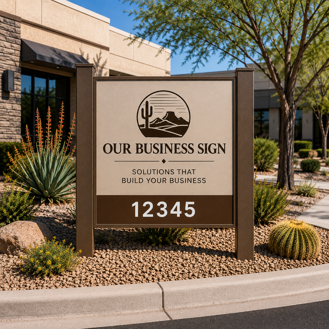 Business Signs & Address Number Installation