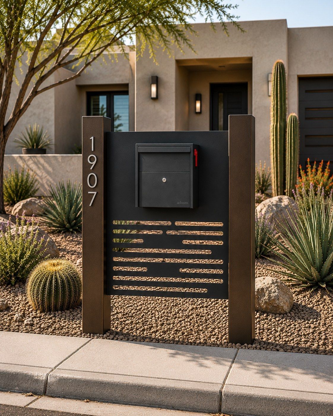 Custom Designed & Fabricated Mailbox Options
