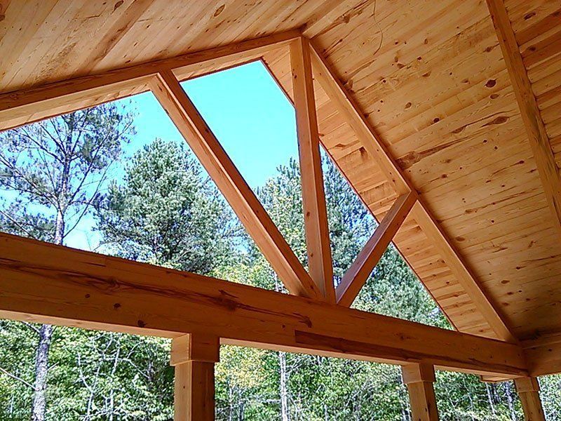 Custom-Cut Wooden Stair Frame