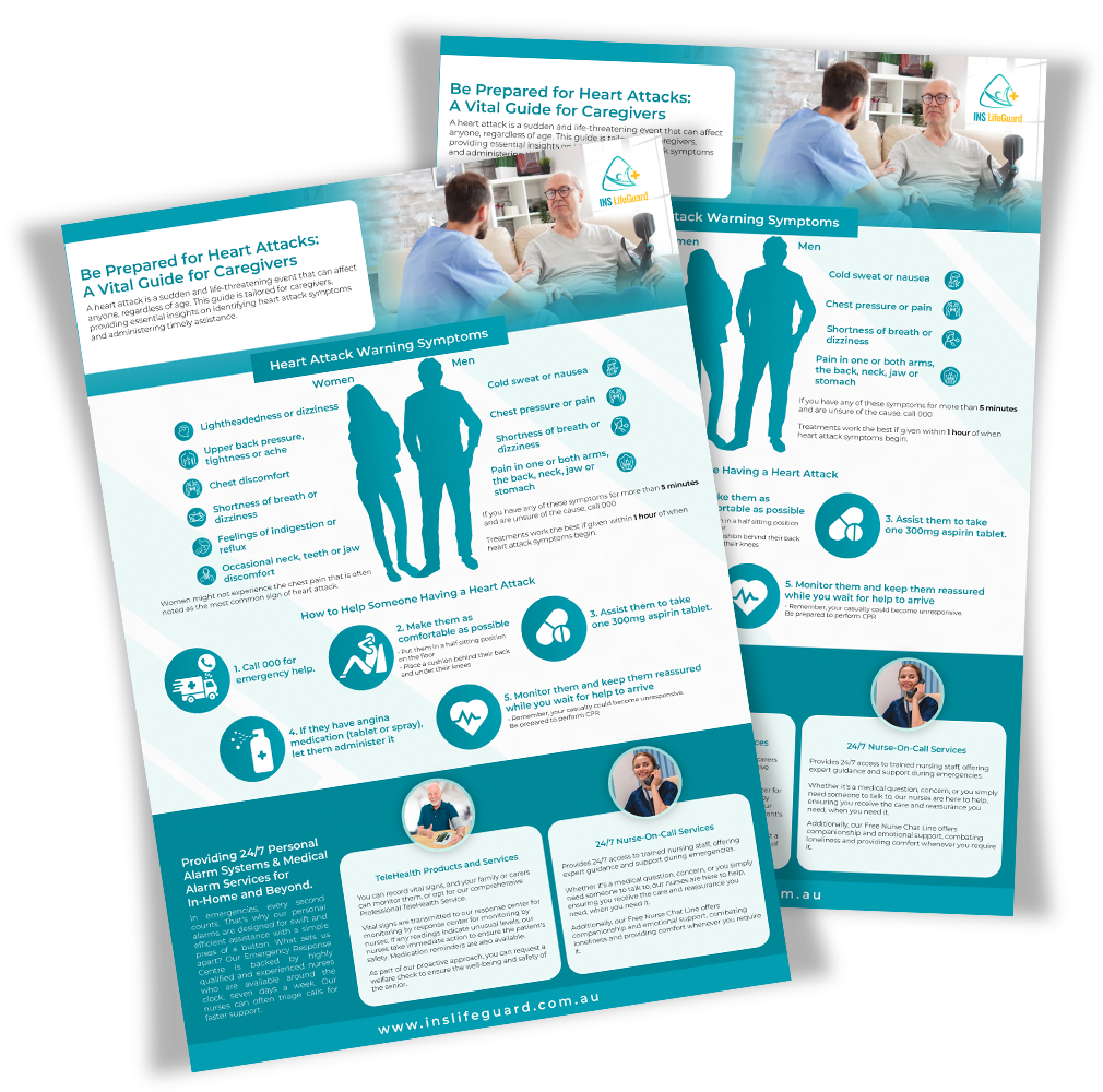 INS LifeGuard Free Guide for Caregivers in Handling Heart Attack Emergencies