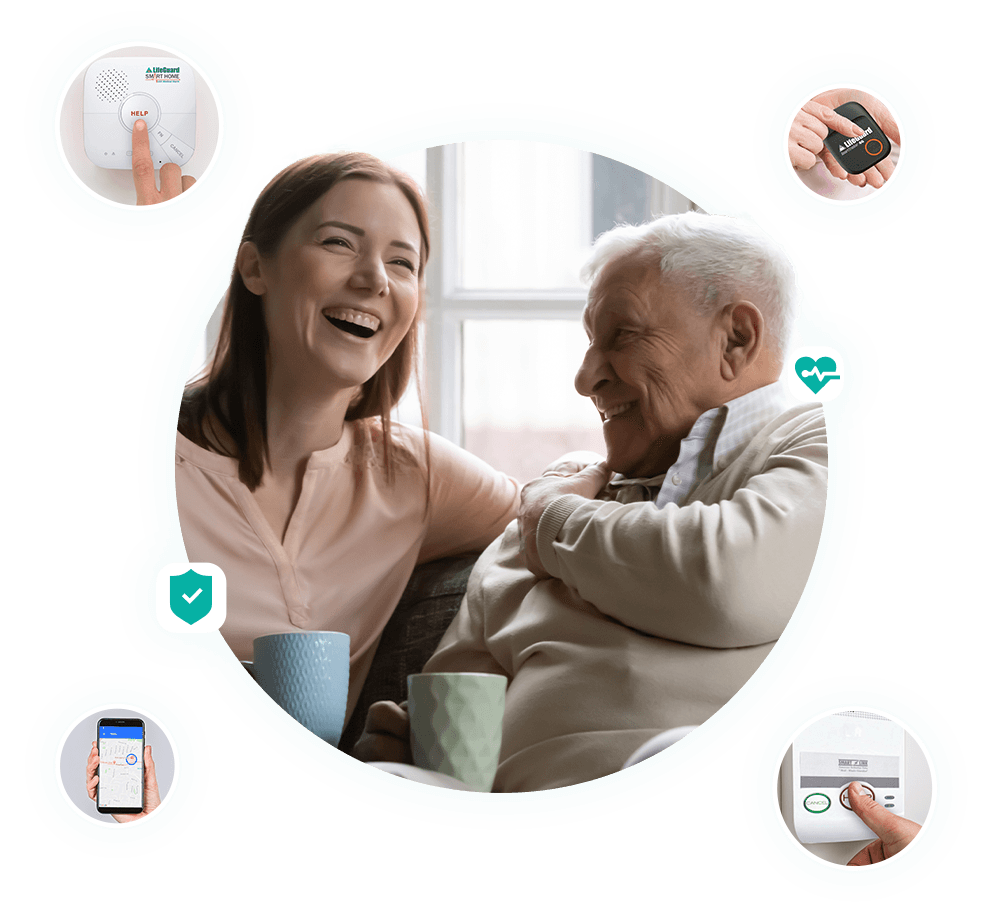 INS LifeGuard medical alert alarm for carers ecosystem