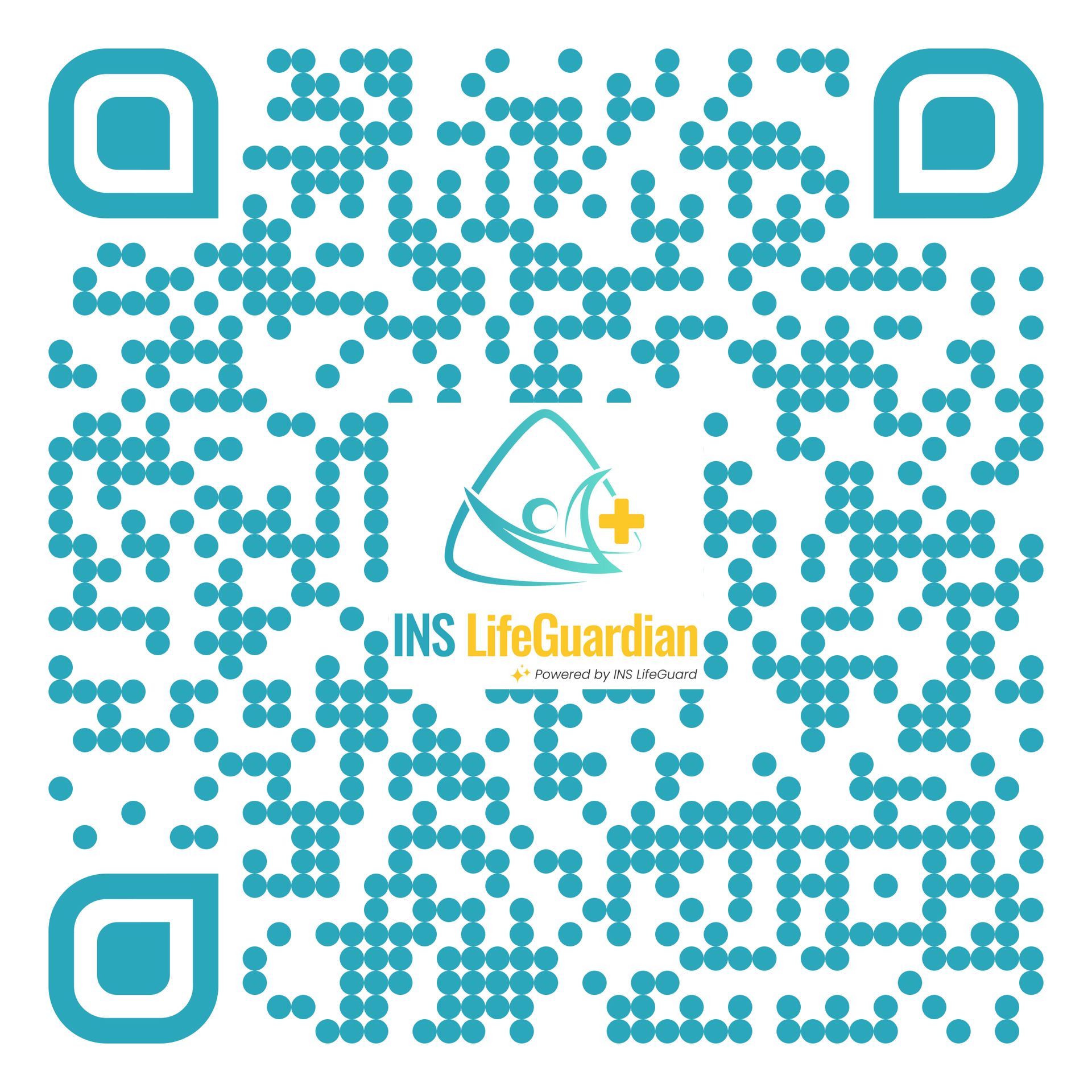 INS LifeGuardian® App App Store QR Code