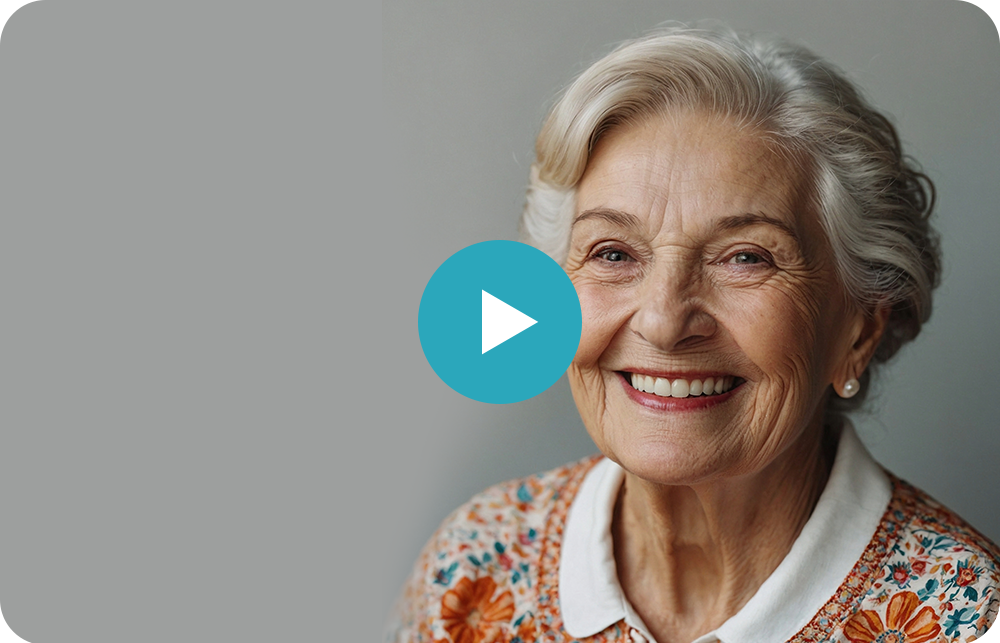 Smiling senior woman