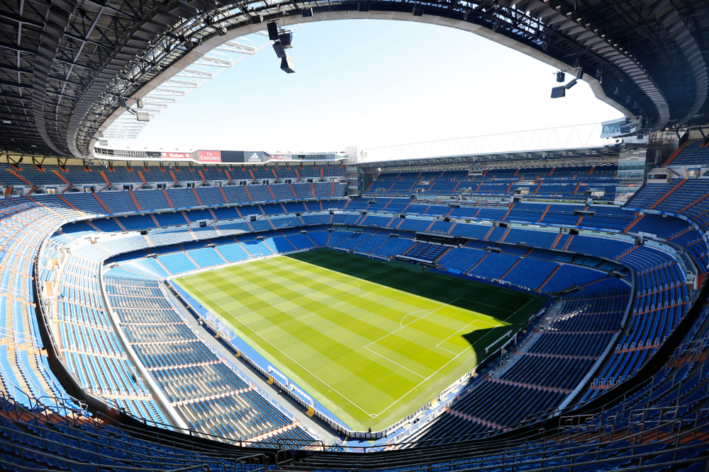 Real Madrid vs. Osasuna at Santiago Bernabéu Stadium (Football pitch)