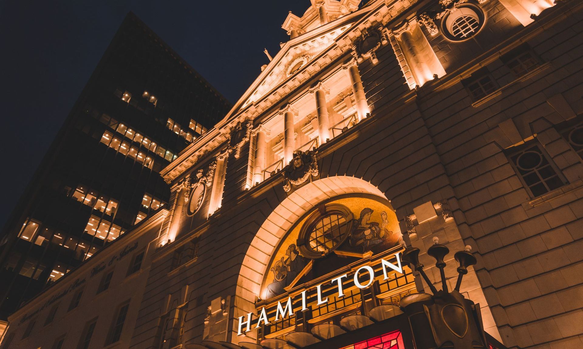Hamilton at the Victoria Palace Theatre