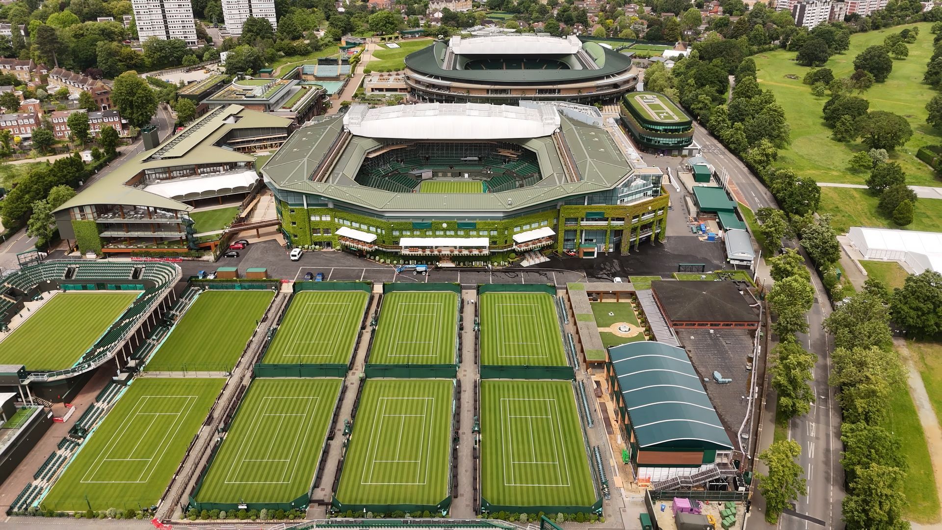 Wimbledon 2024 - Courts
