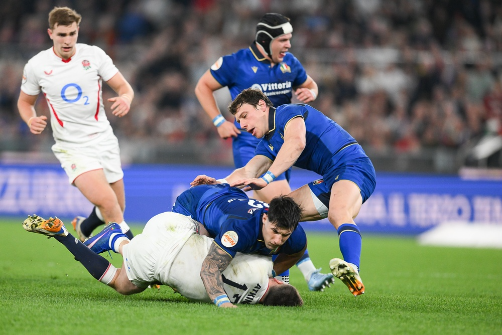 Italy v England Rugby