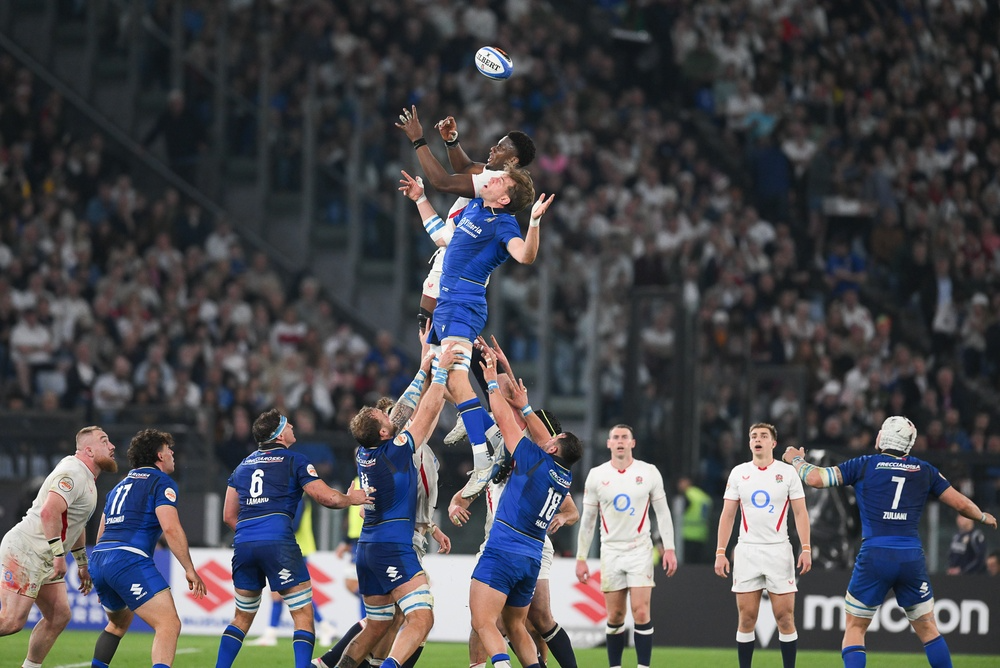 Italy v England Six Nations Rugby