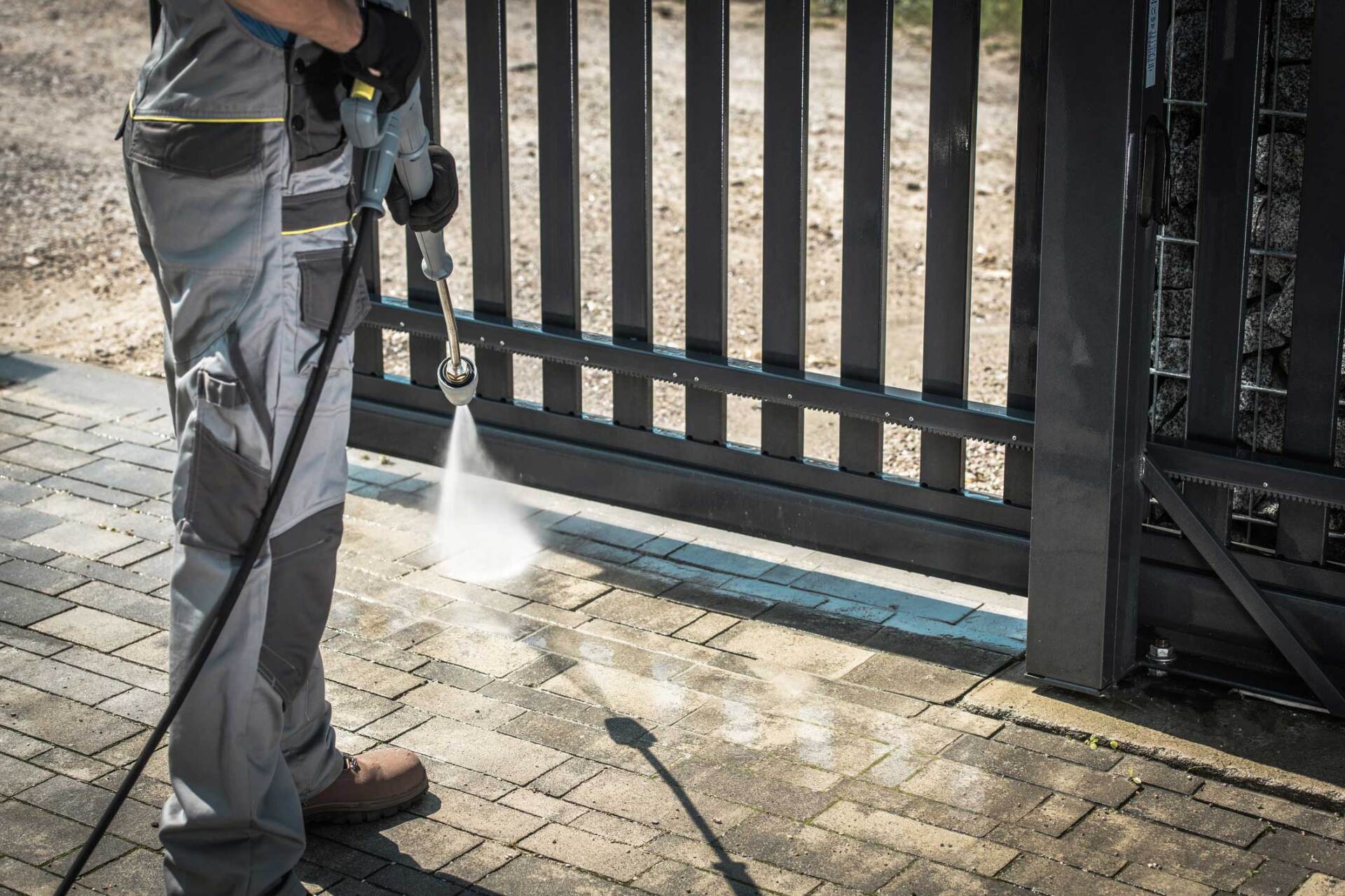 Driveway Pressure Washing — Newcastle, NSW — Haitch’s Concrete Resurfacing Driveway Pressure Washing — Newcastle, NSW — Haitch’s Concrete Resurfacing