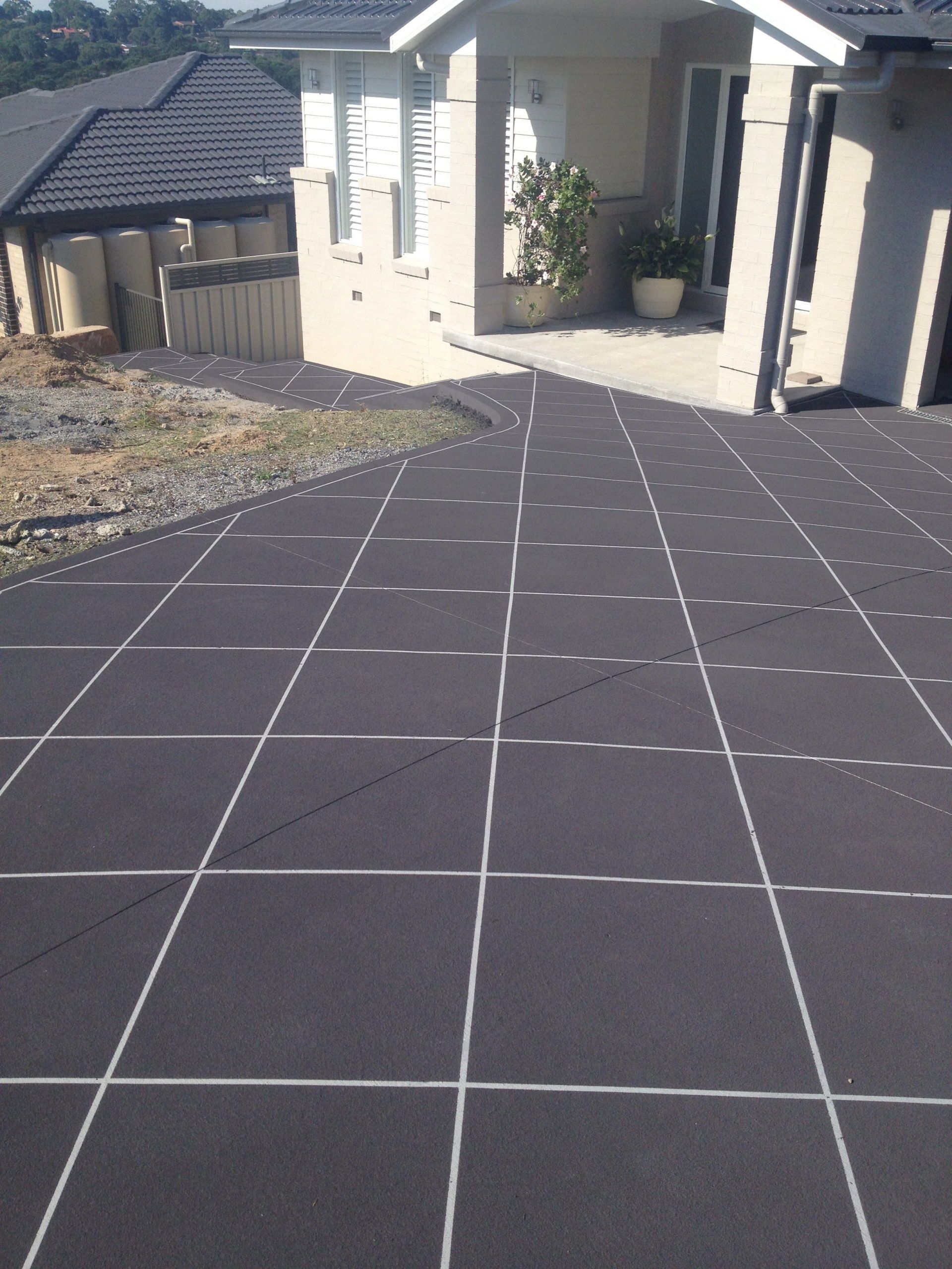 Stone Stencils — Newcastle, NSW — Haitch’s Concrete Resurfacing