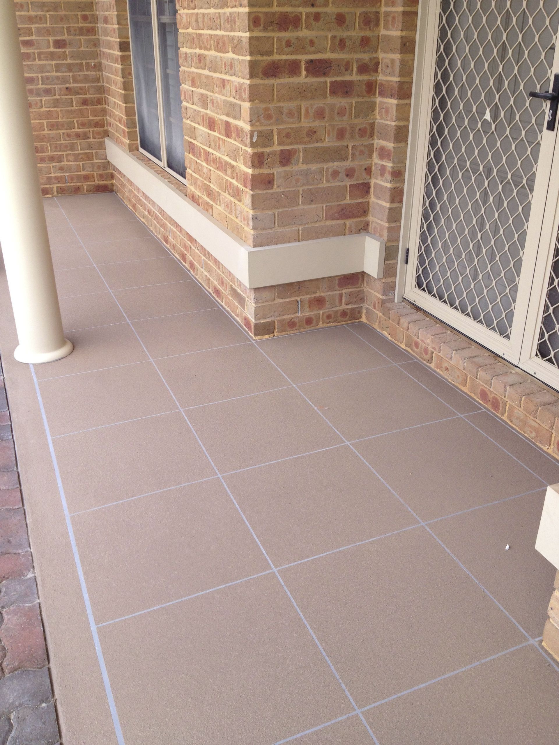 Decorative Stencils — Newcastle, NSW — Haitch’s Concrete Resurfacing